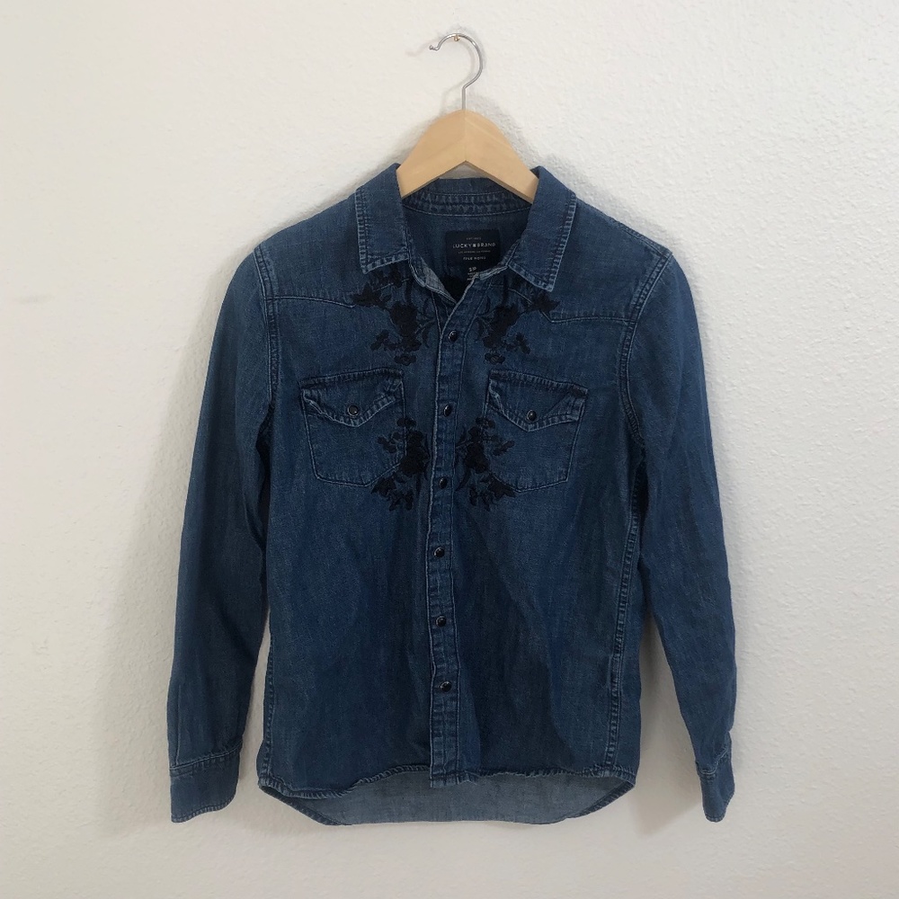 Lucky Embroidered Shirt